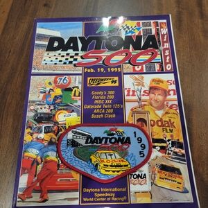 Daytona 500 1995 Patch and Program